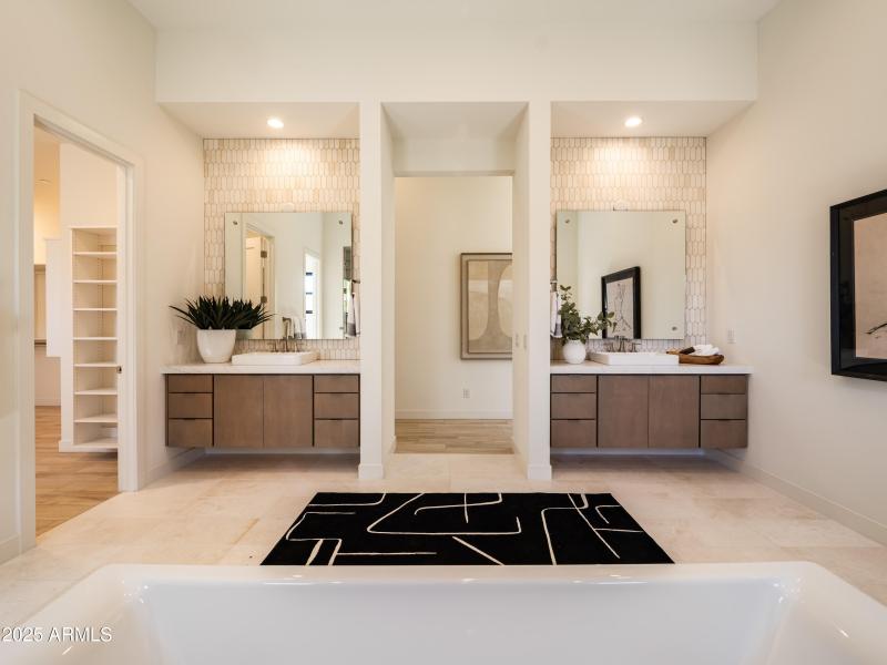 Primary Bathroom W Dual Sinks