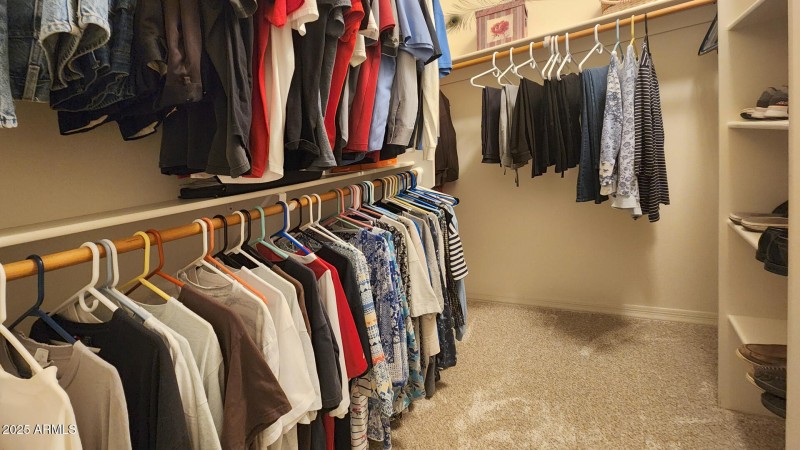 Primary Walk in Closet