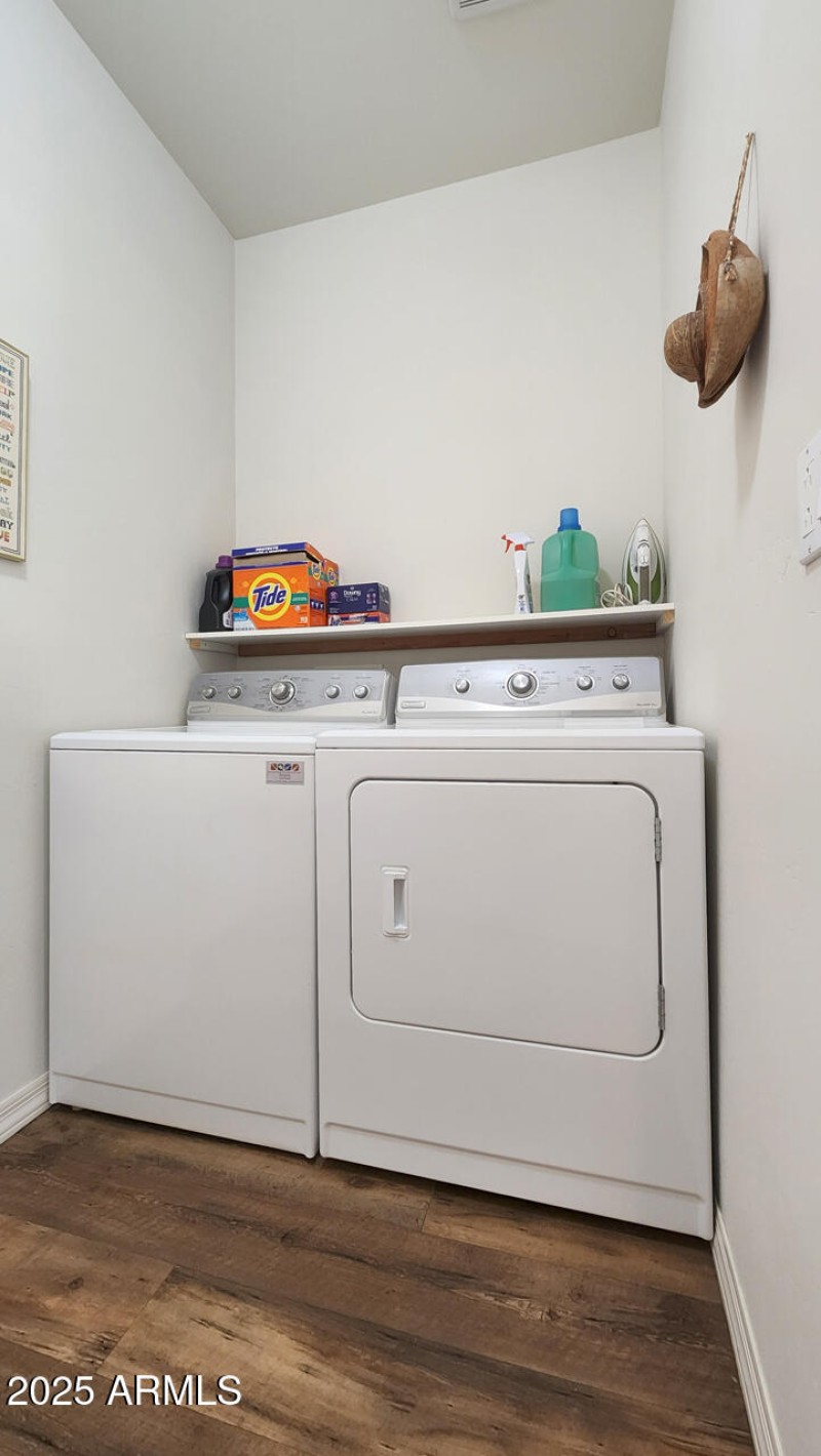 Laundry Room w door to garage
