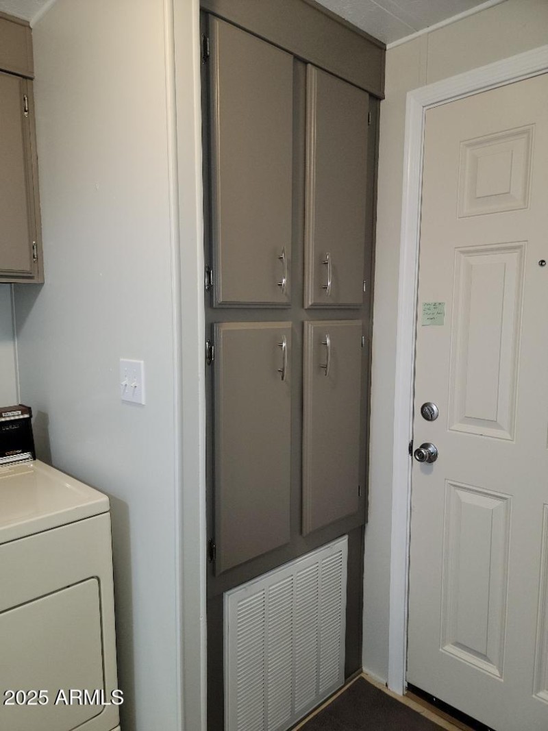 808 laundry new painted cabinets