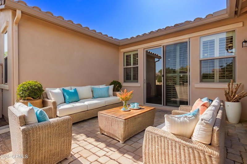 Patio #2 on side of home