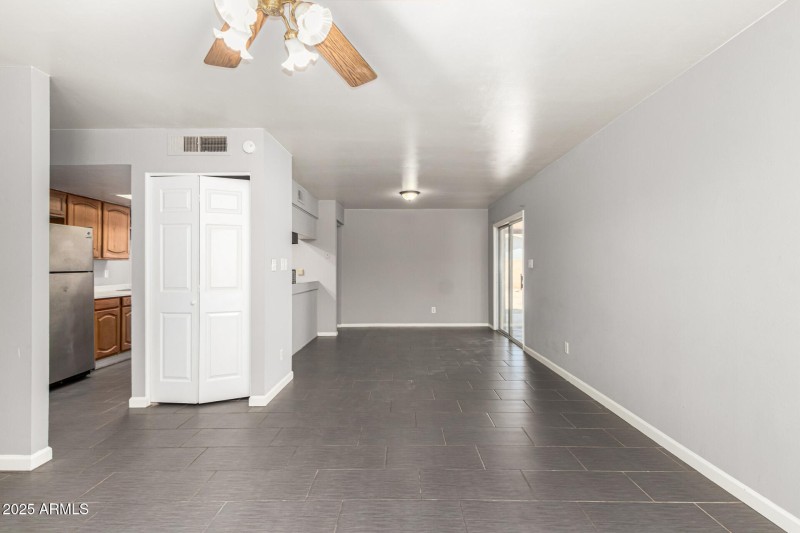 View from living area