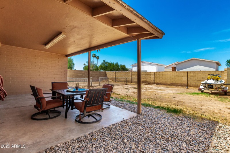 Back patio view 3
