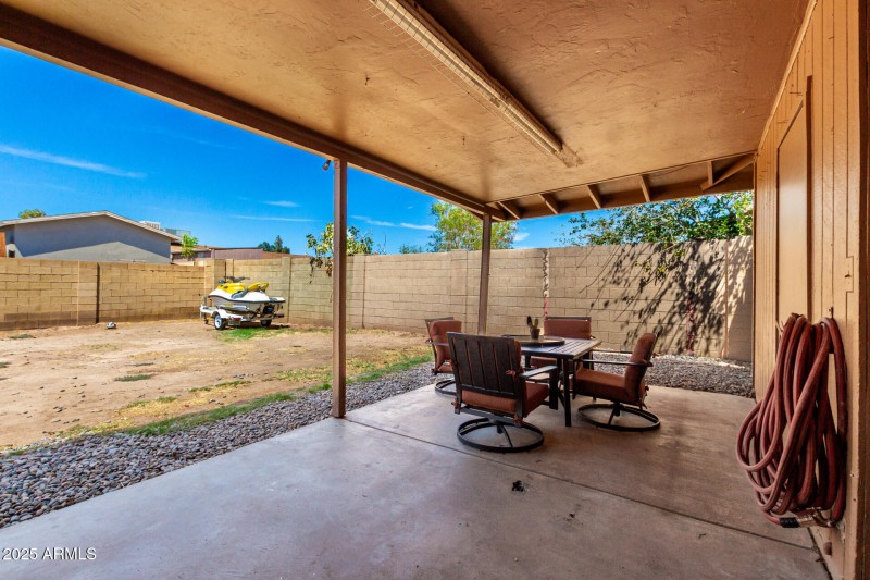 Back Patio
