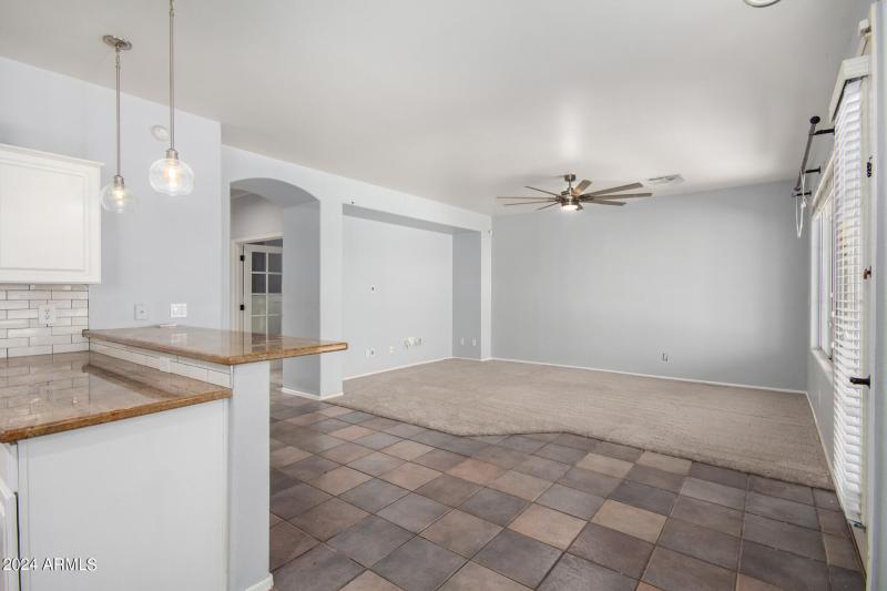 Kitchen to Family Room