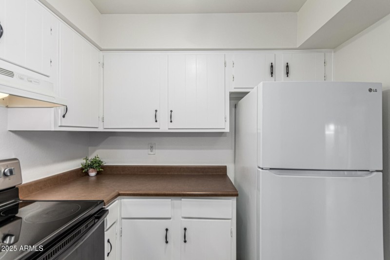 WHITE CABS/Fridge