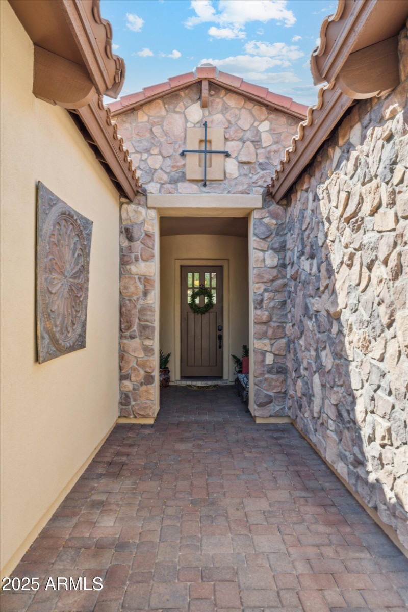 Entrance to the Home