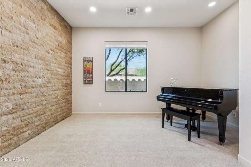 A Glimpse of the Piano Room