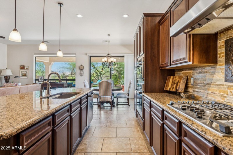 Open Kitchen and Dining Space