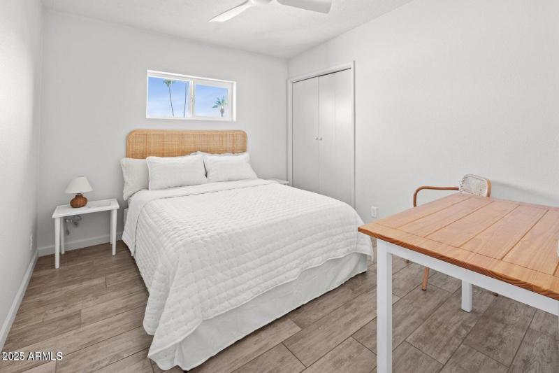 Spacious secondary bedrooms