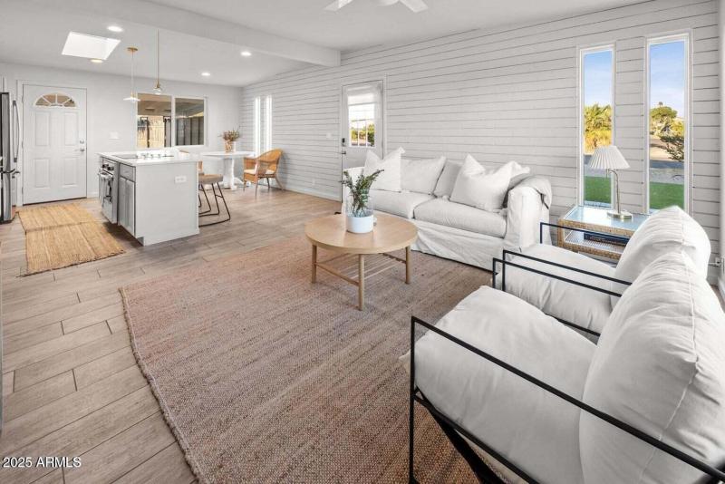 Spacious open floor plan