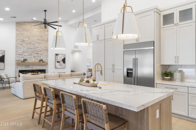 Kitchen to Family Room