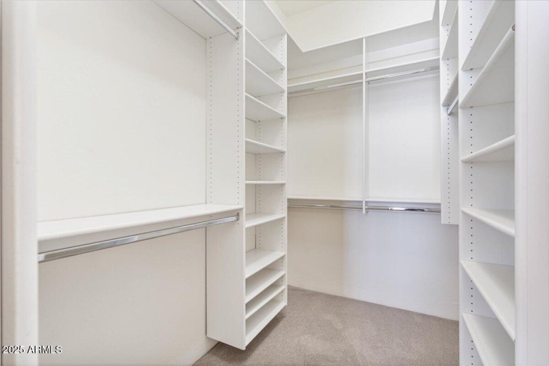 Downstairs Suite Closet