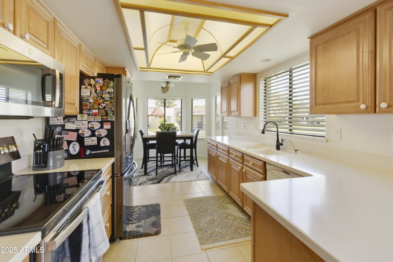 Newer Cabinetry and counters