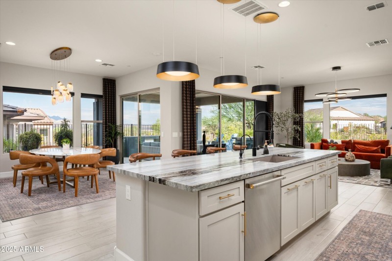 Kitchen with a View