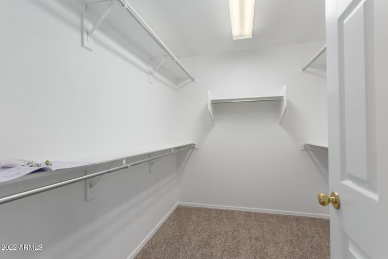 Master Walk-in Closet