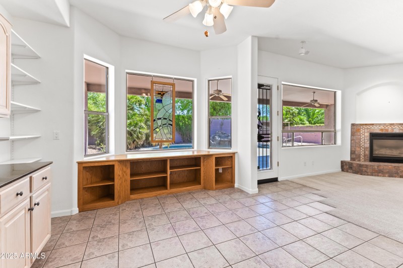Kitchen Dining with Natural Light