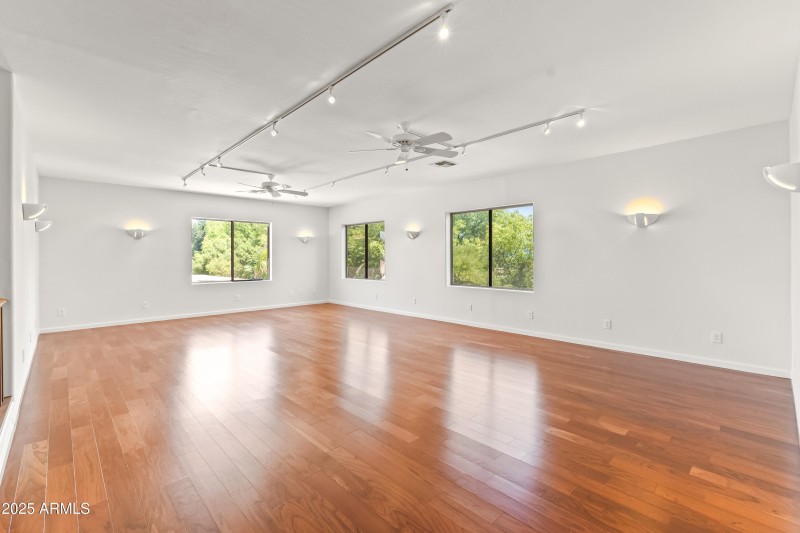 Expansive Upstairs Game Room