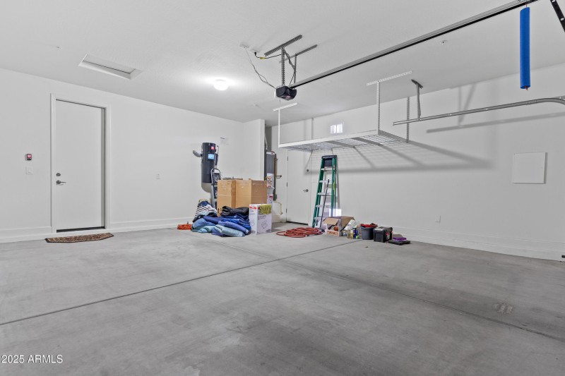 Storage at garage