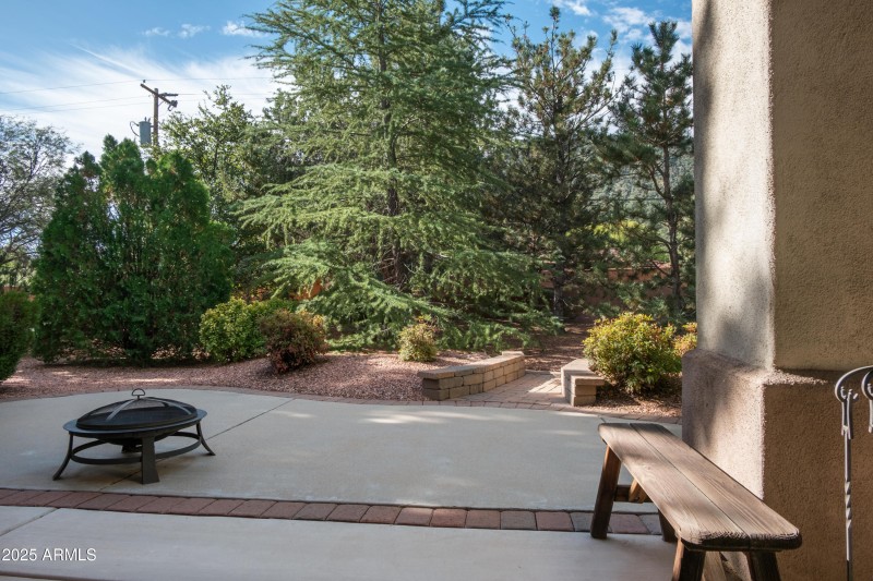 Back patio