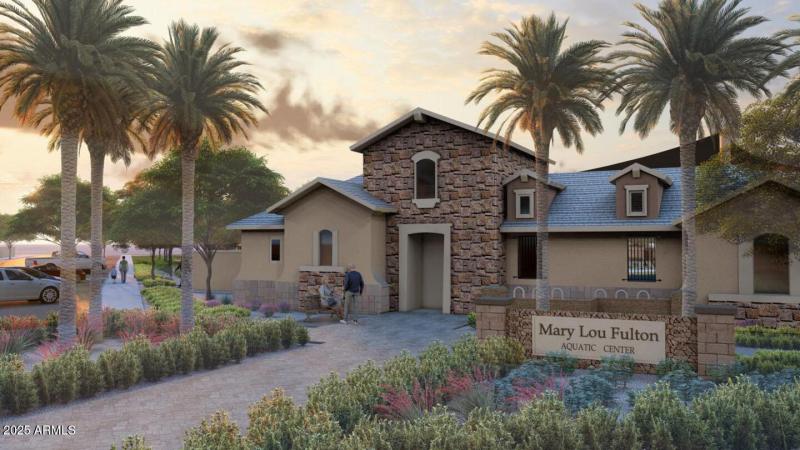 Aquatic Building and Entrance