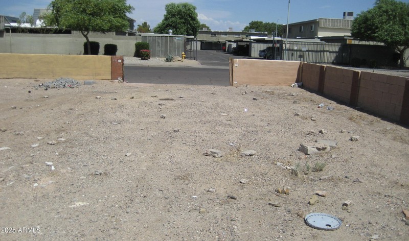 VIEW ACROSS SOUTH SIDE OF LOT IMG_3309