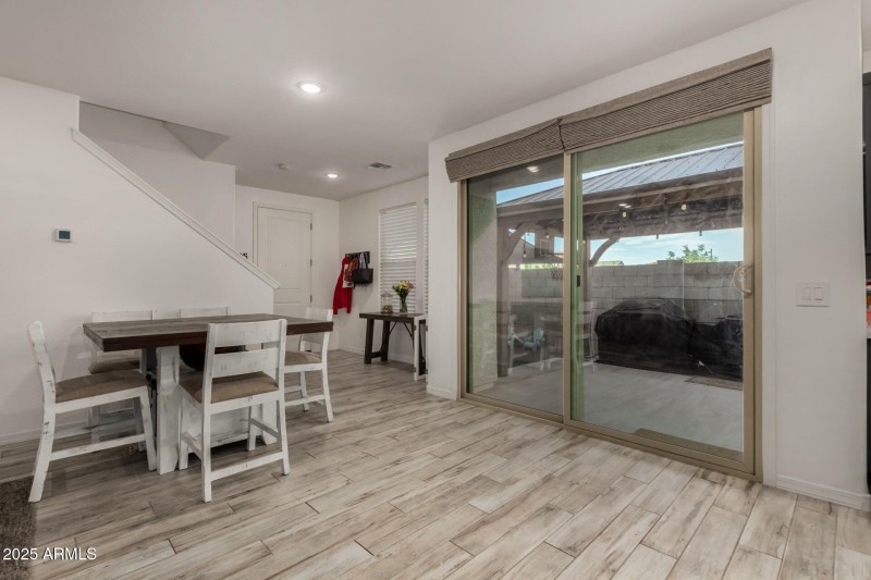 Dining Area and Patio