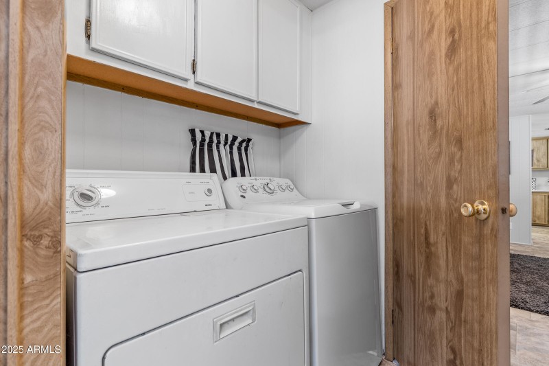 Washer and dryer