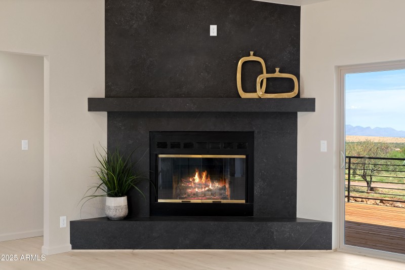 Dekton fireplace Surround