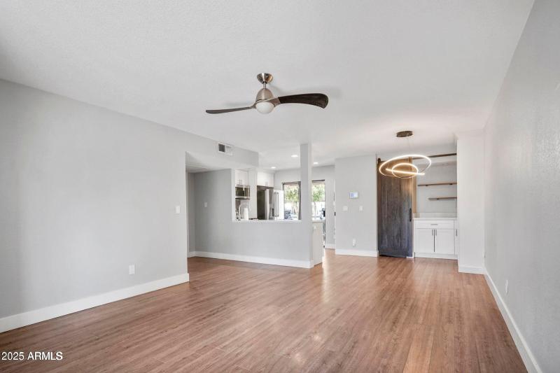 Living Space/Kitchen