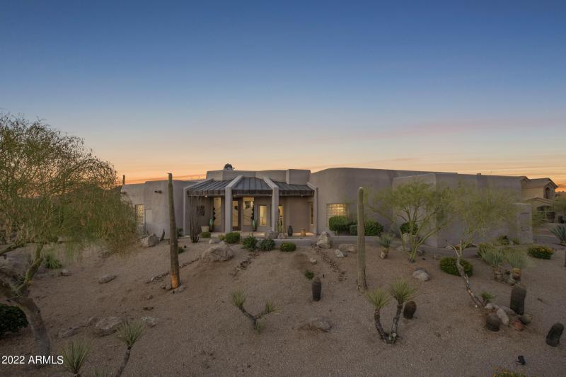 Front Exterior with Desert Landscaping