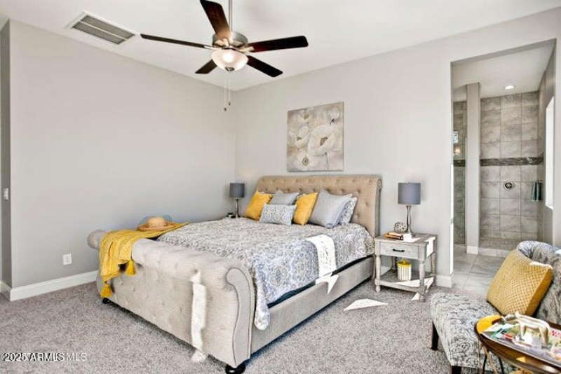 Model Primary Bedroom