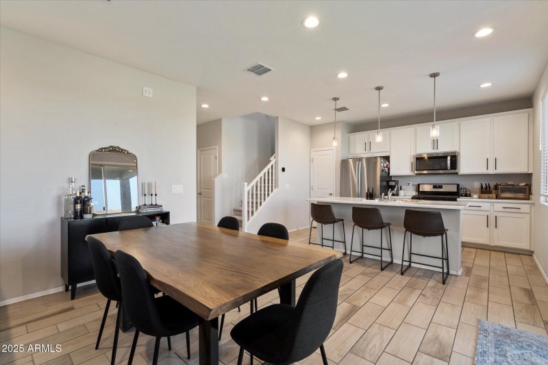 Dining Room to Kitchen