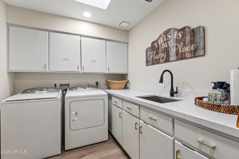 Large laundry room