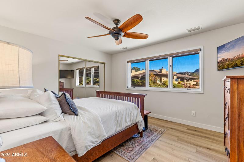 Bedroom 2 with a view