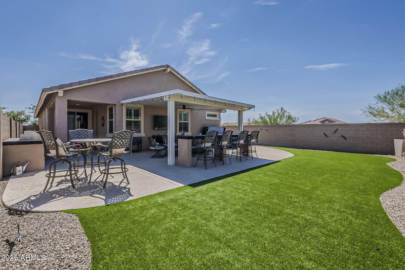 Easy to care for artificial turf!