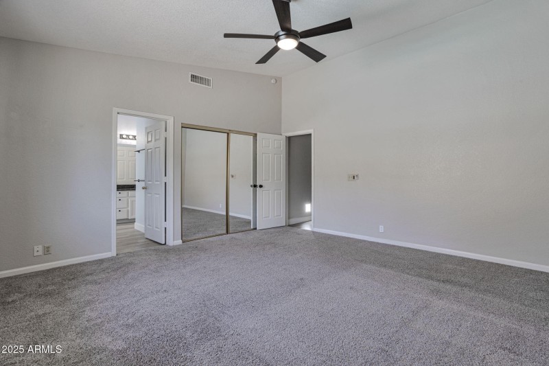 Primary Bedroom with Walk In Closet