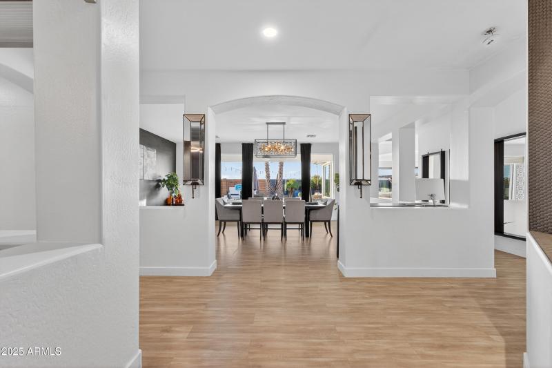 View from front door