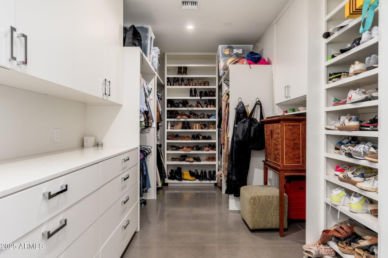Expansive Primary Closet