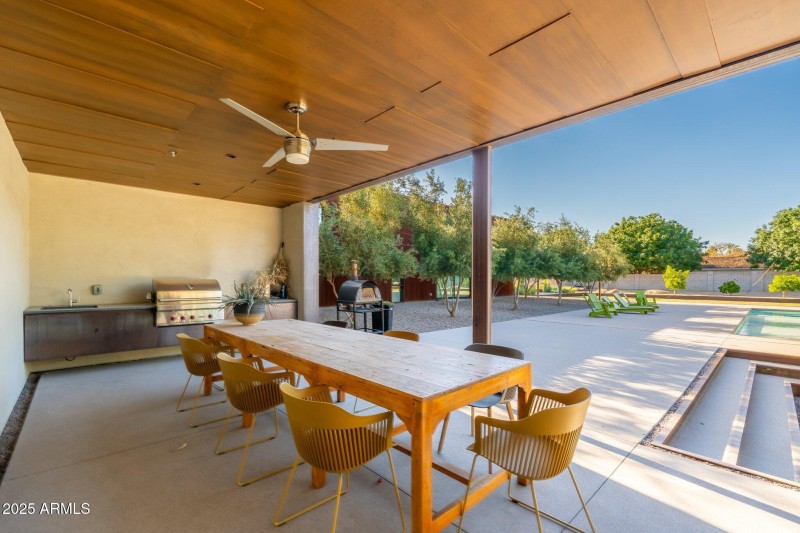 Extended Covered Patio for Hosting