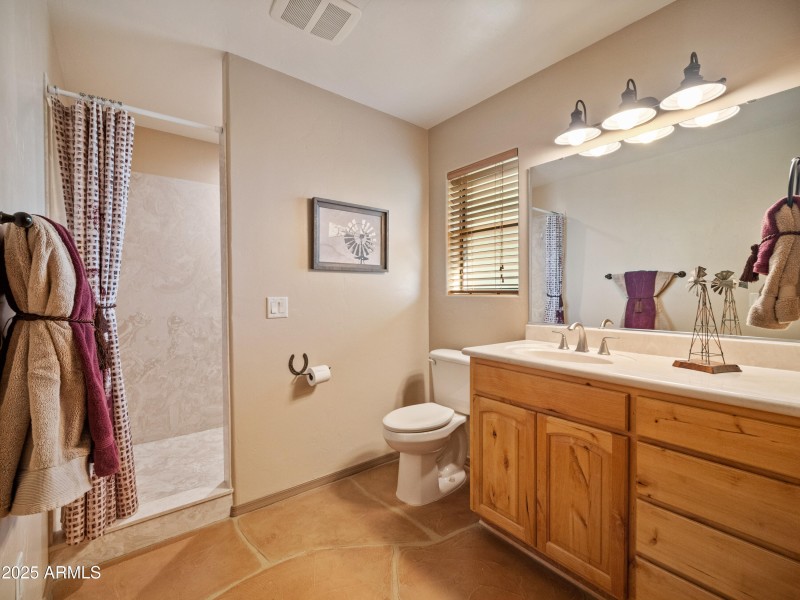 Guest Bathroom W/Walk in Shower