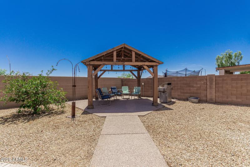 Extended Slab and Gazebo