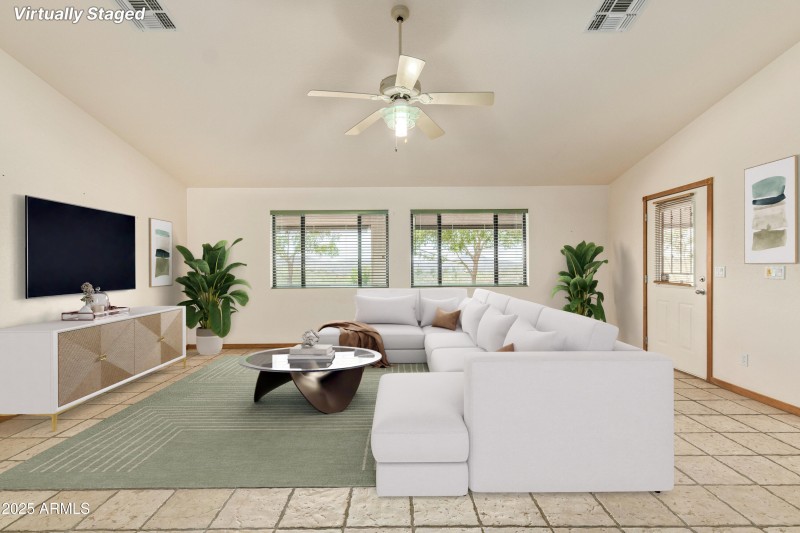 Livingroom _ virtually staged