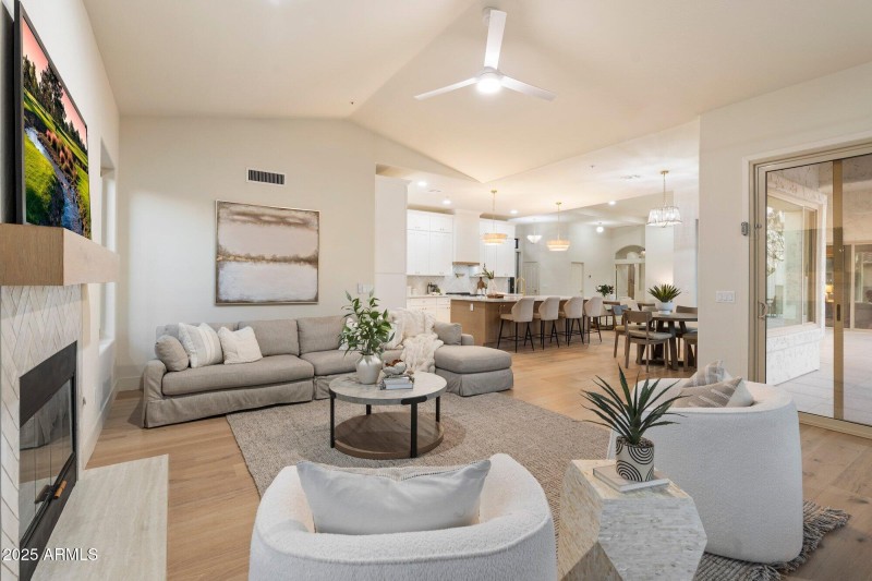 Family Room to Kitchen