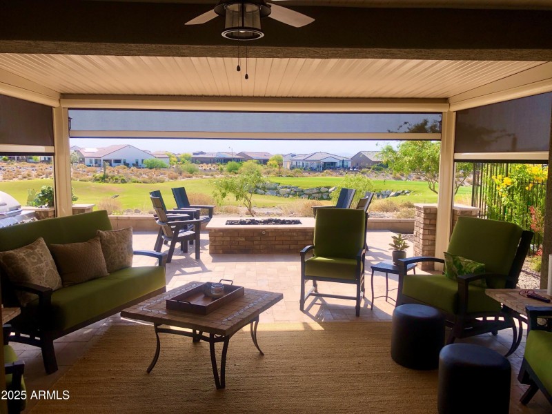 Patio with Golf Course View
