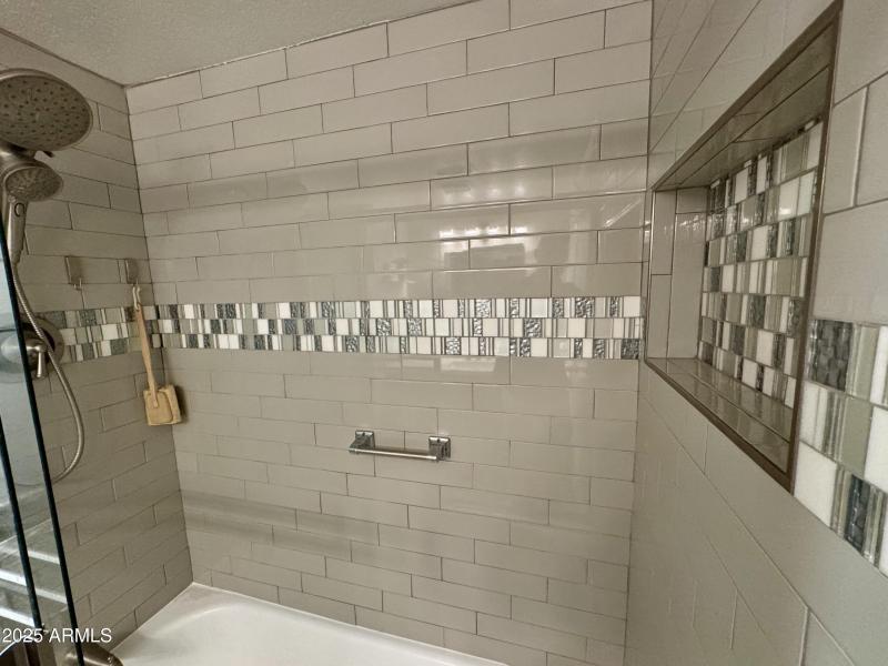 Newly tiled