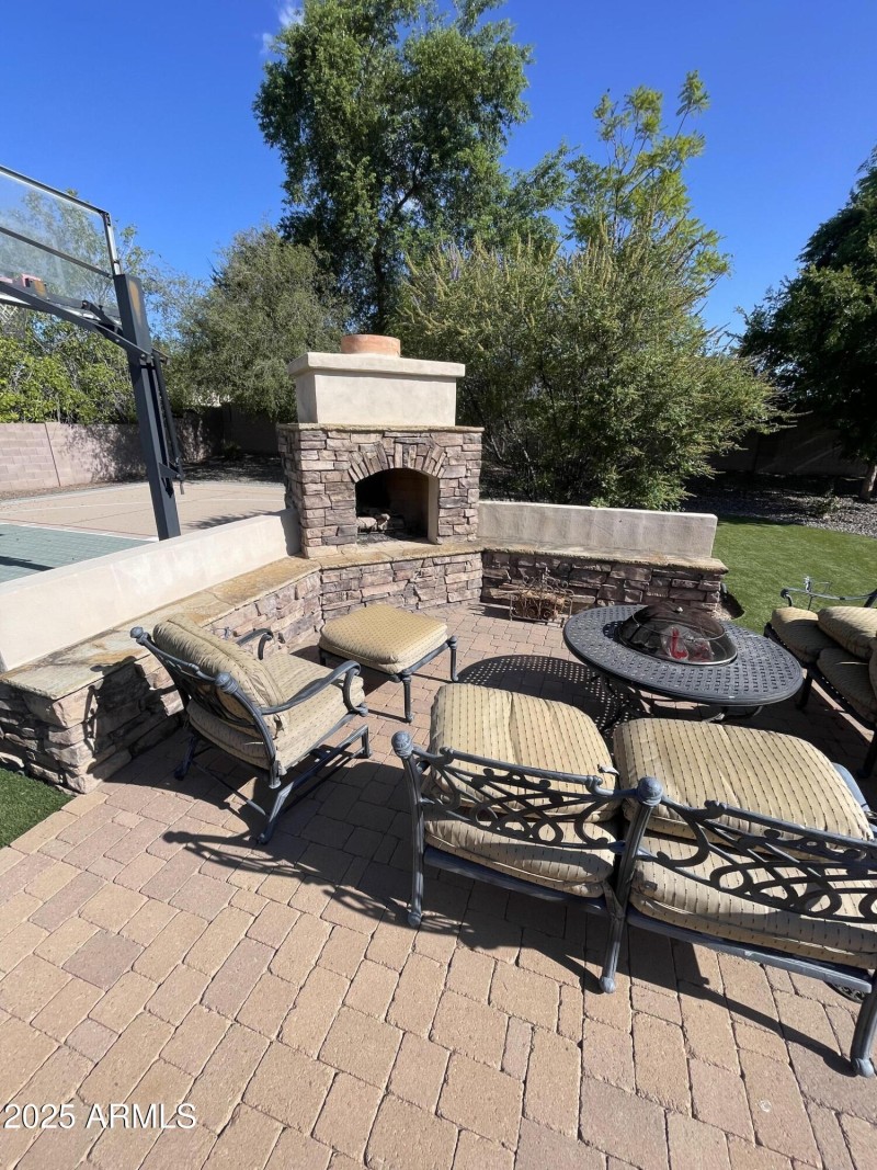 Outdoor Fireplace