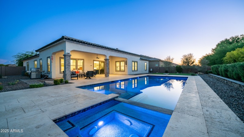 Pool and spa
