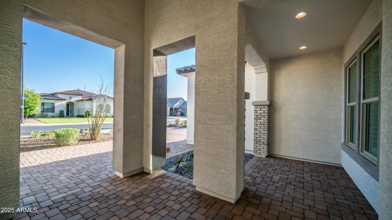 Paver entry