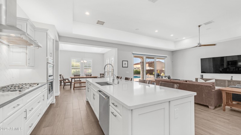 Gourmet kitchen